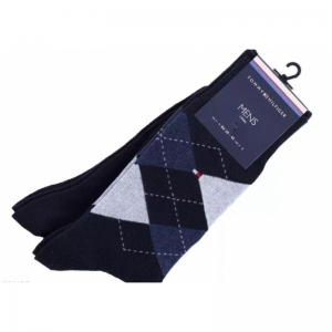  CHECK DARK NAVY