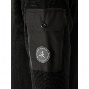 JCOTECH KNIT CREW NECK BLACK